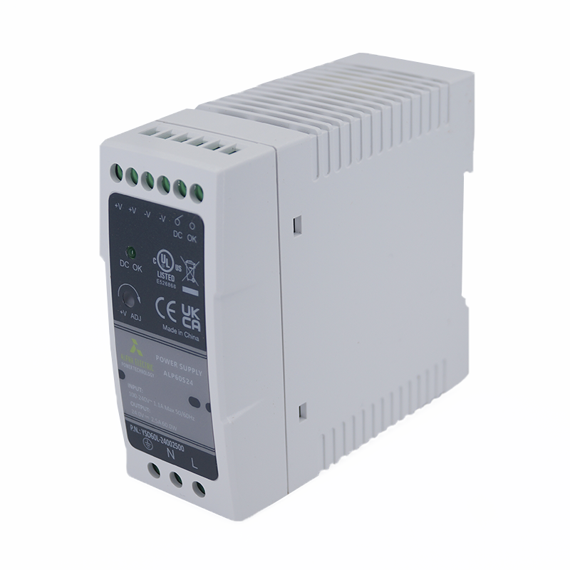 Fuente de Poder Alpha Electric 60W salida 24vcd entrada 100-240vca