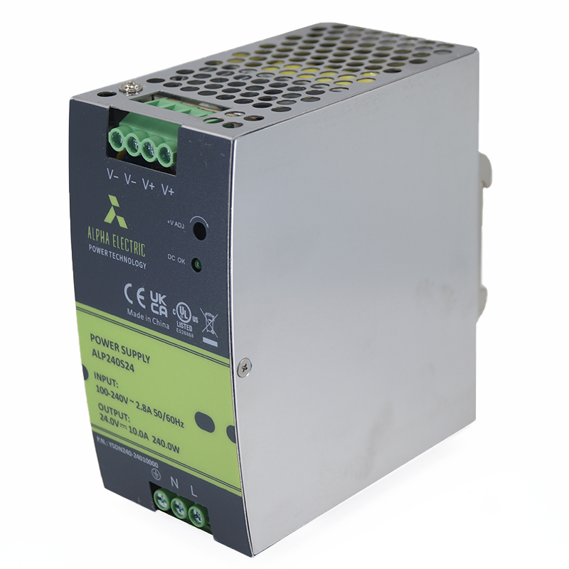 Fuente de Poder Alpha Electric 240W salida 24vcd entrada 100-240vca